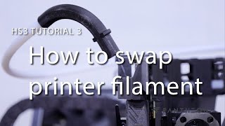 Pantheon HS3: How to swap printer filament