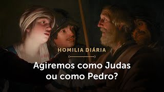 Homilia Diária | Seremos como Judas ou como Pedro? (Terça-feira da Semana Santa)