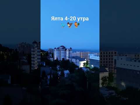 И… будильника не надо😃   #ялтаотдых #ялтаморе #ялтакрым