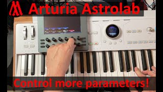 Arturia Astrolab & Electra One: Control more parameters! How to create a Electra One template!