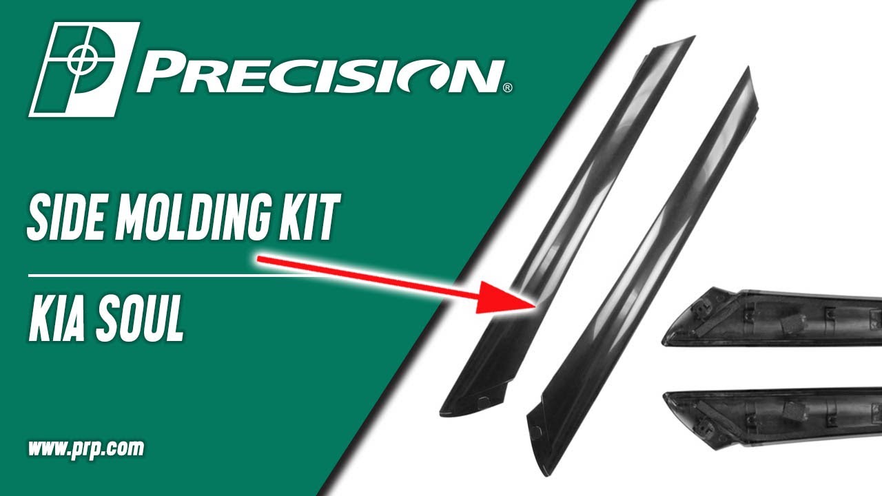 2014 2019 Kia Soul, Side Molding kit YouTube