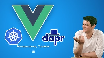 Microservices with dapr pubsub component in Kubernetes. Part 2, UI
