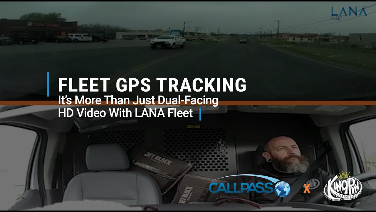 Benefits of Fleet GPS Tracking With LANA Fleet - YouTube