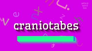 الكرانيوتابس - كيف نقول الكرانيوتابس؟  #القحف (CRANIOTABES - HOW TO SAY CRANIOTABES? screenshot 5