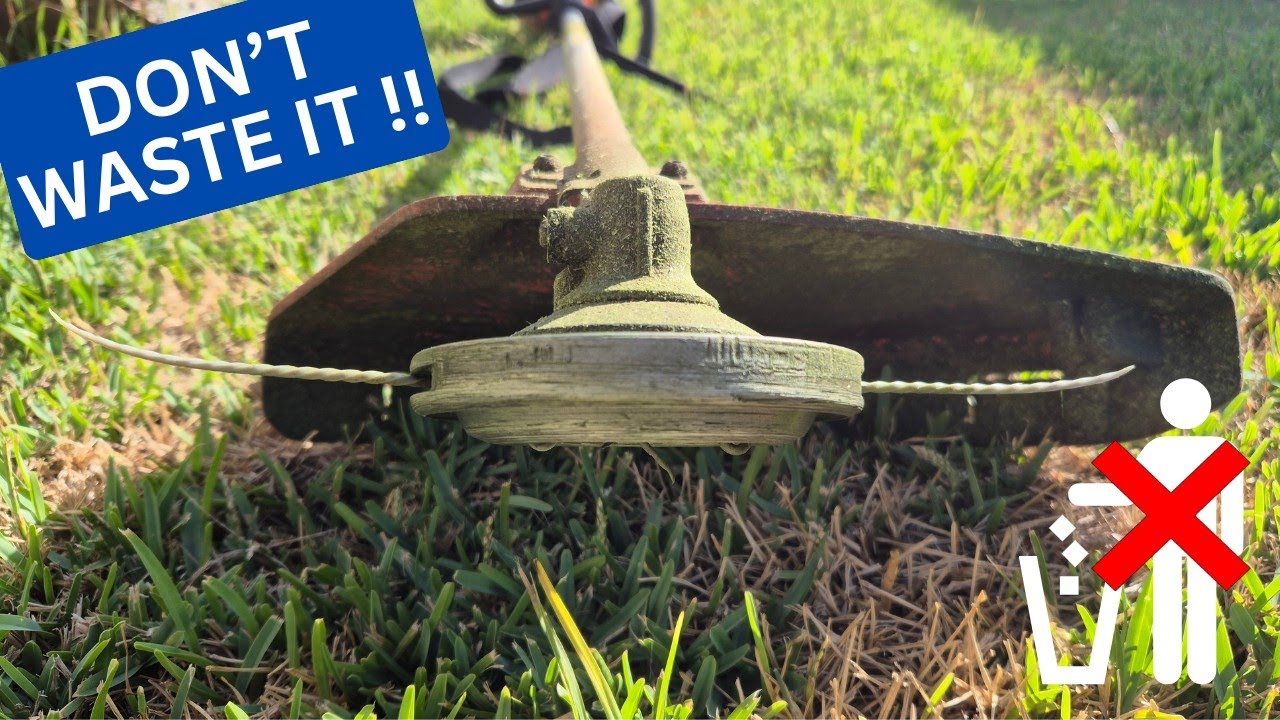 You May Be Wasting Line Trimmer Cord