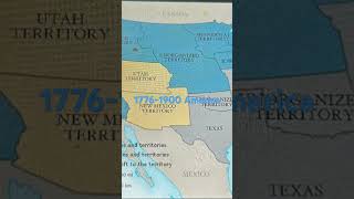 America states and territory evolution #history #mapshorts #mapexploration