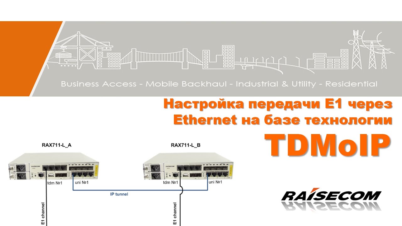Tdmoip Настройка передачи E1 через Ethernet на базе технологии TDMoIP - YouTube