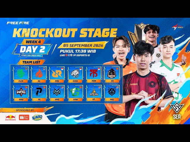 [ID] FFWS SEA 2026 FALL | Knockout Stage - Week 4 Day 2