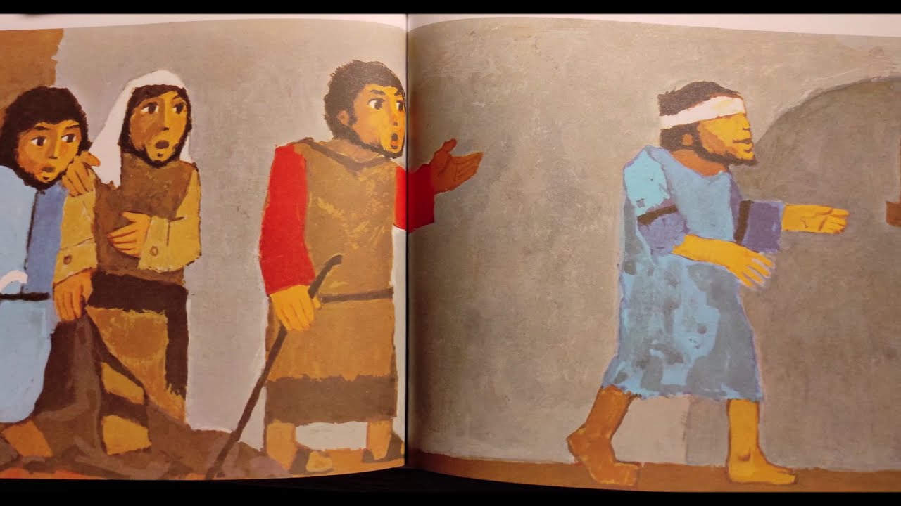 Für Kommunionkinder: Die Heilung des blinden Bartimäus