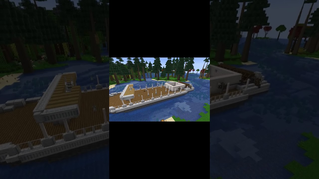 Riverboat Base! Modded Minecraft Build! 
