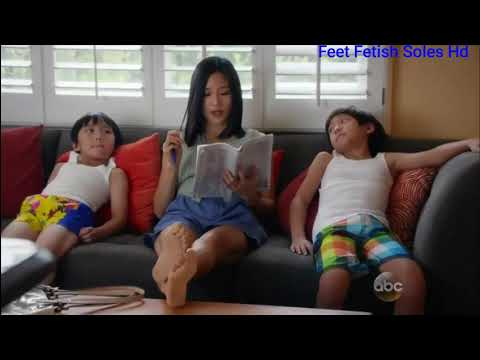 Constance Wu feet soles