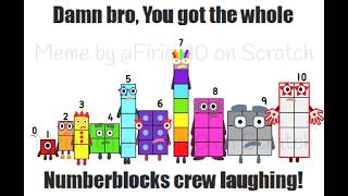bas10 battle, 1 | Messing With My Numberblocks Algodoo Characters