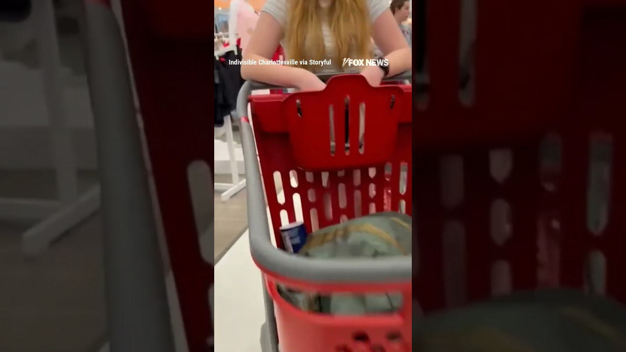 Anti-ICE protesters CLOG Target store checkout lines #shorts #us #ICE #news #foxnews