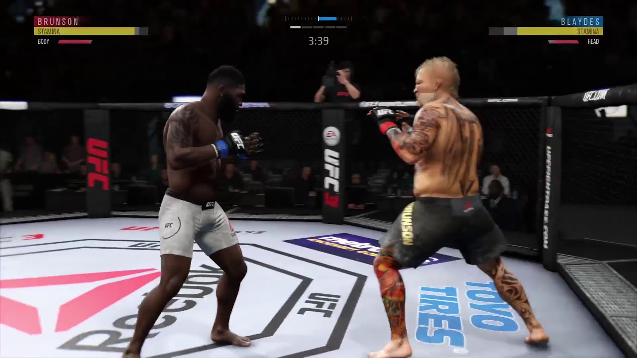 UFC 3 Heavy weight Bubba Brunson YouTube