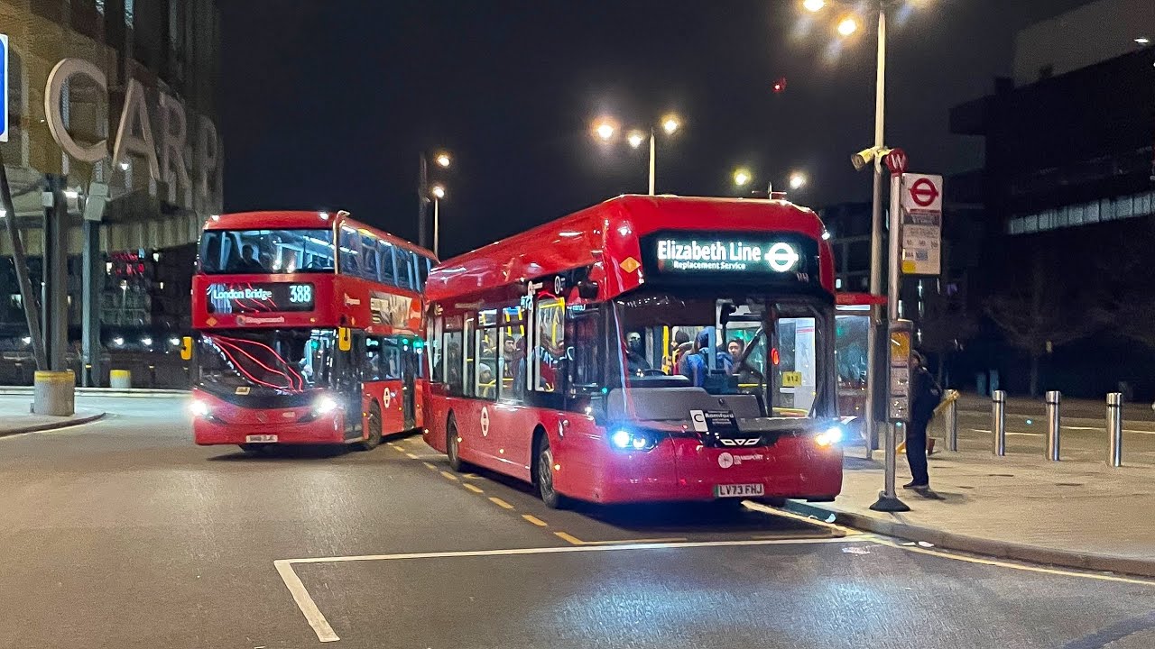 London Buses at Stratford City | 17/02/24