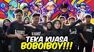 TEKA KUASA BOBOIBOY !!!! UNA MELATAH FIRST TIME JADI HOST...