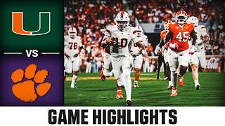 Miami vs. Clemson Game Highlights | 2026 ACC Football screenshot 4