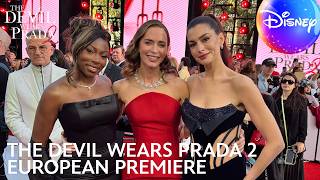 Inside The Devil Wears Prada 2 European Premiere with Patricia Bright 👠 @DisneyUK