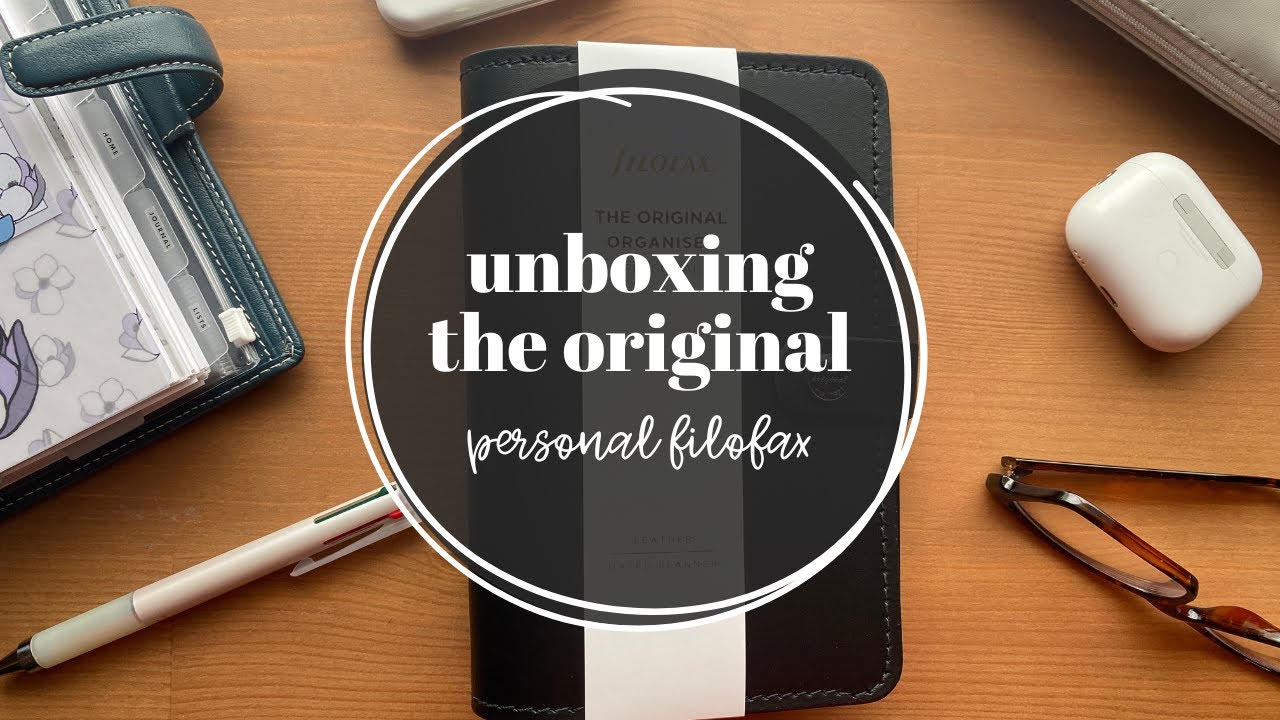 Unboxing The Original - Personal Filofax