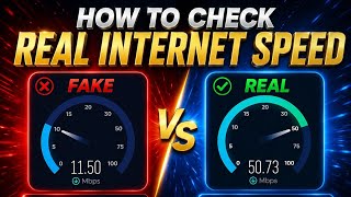 How to Check Real Internet Speed (Fake vs Real Speed Test Explained) screenshot 2
