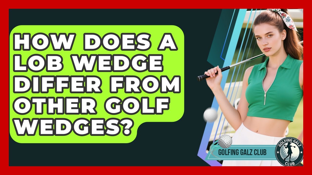 How Does A Lob Wedge Differ From Other Golf Wedges? - Golfing Galz Club