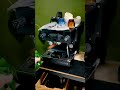 GFX 100 II + 55mm while pulling a cappuccino on the Linea Mini R. #espressolover #fujifilmgfx