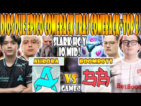 AURORA vs BOOMBOYS BO3[GAME 2] NIGHTFALL, MIKOTO, MIRA vs KIRITYCH, GPK -THE INTERNATIONAL 15 - 2026