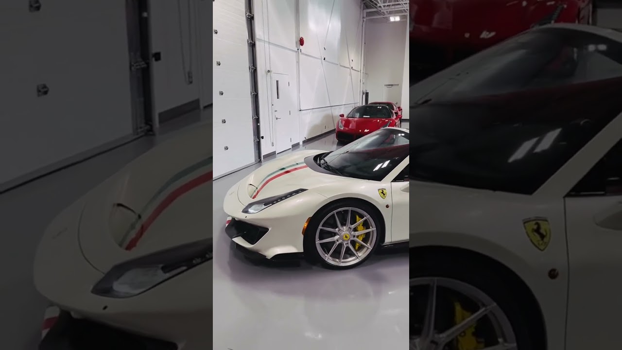 Ferrari 488 Spider - Bianco Fuji 488 Pista Spider 