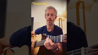 Yesterday ~ (Lennon & McCartney) solo guitarra ~ The Beatles