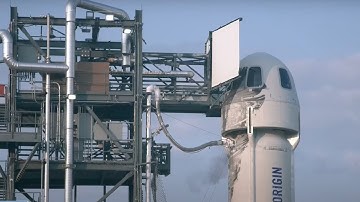 LIVE: Billionaire Jeff Bezos Launches Into Space on New Shepard Rocket