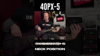 EMG 40P5 vs 40PX-5 Neck Position