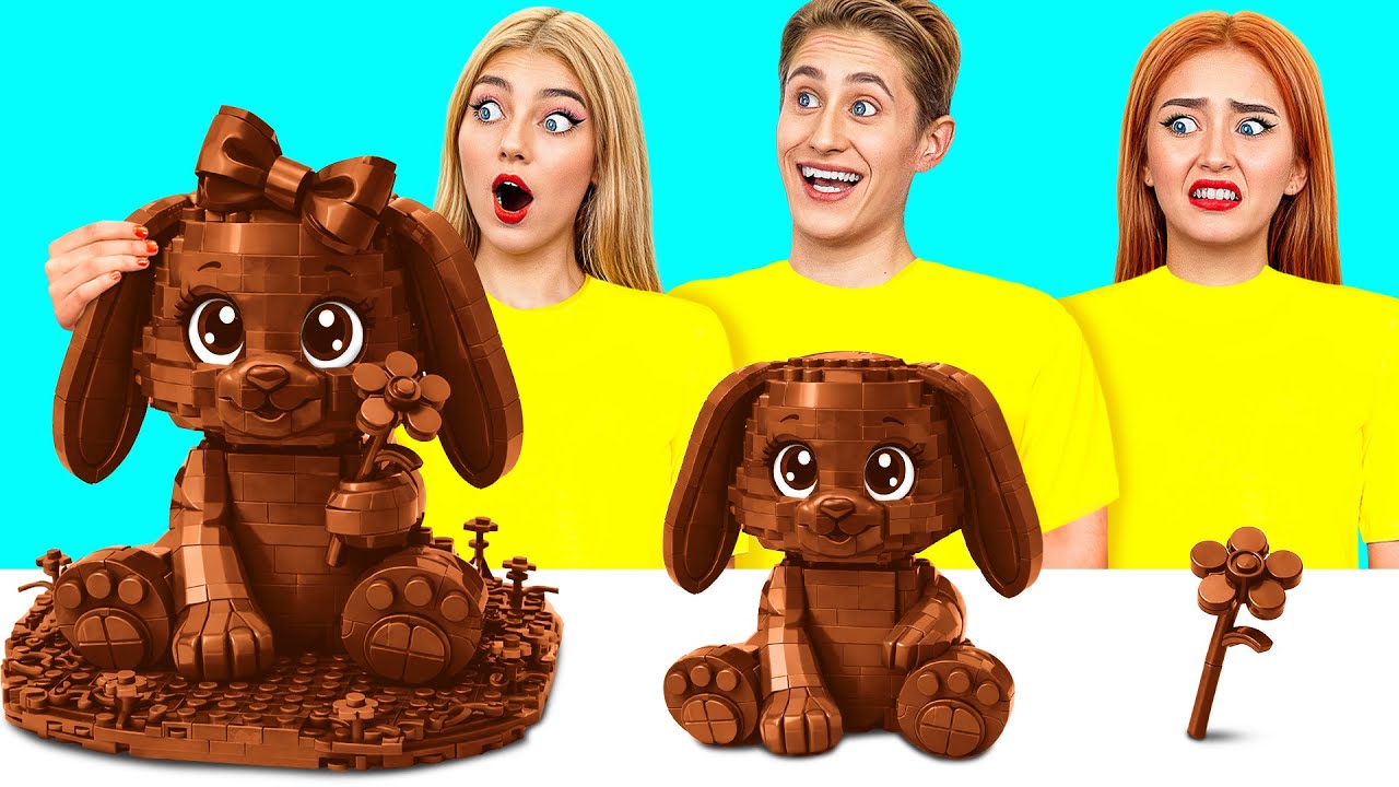 Большая, Средняя или Маленькая Тарелка Челлендж | Удивительный Челлендж с Едой от TeenDO Challenge