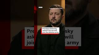 Ukraine's President Zelensky says his children are "very patriotic". #Ukraine #BBCNews