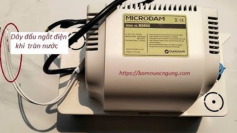 Bơm nước ngưng chống tràn cho máy lạnh âm trần nối ống gió 100.000 BTU