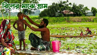 বিলের মাঝে কোটালিপাড়ার সোনাখালী গ্রাম || Panorama Documentary