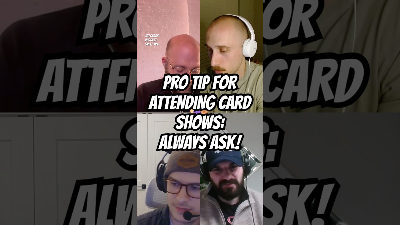 Полезный совет для посещения карточных выставок 👍🏻 