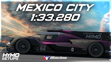 iRacing Hotlap | Acura ARX-06 GTP @ Mexico City | IMSA | 2026 S1 Week 1