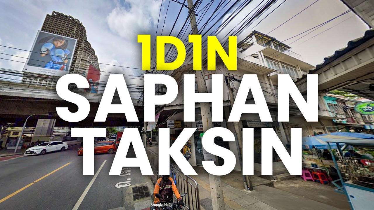 One Day & Night In Bangkok: Saphan Taksin Itinerary (Map Guide)
