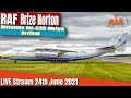 RAF Brize Norton AN225 Mriya Arrival Stream
