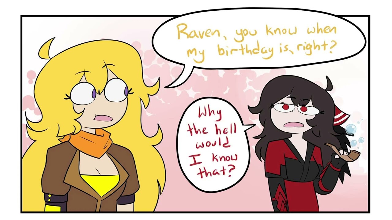 Yang's Birthday with The Branwens by JumJamz (RWBY Comic Dubs)
