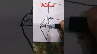 como desenhar um sorvete