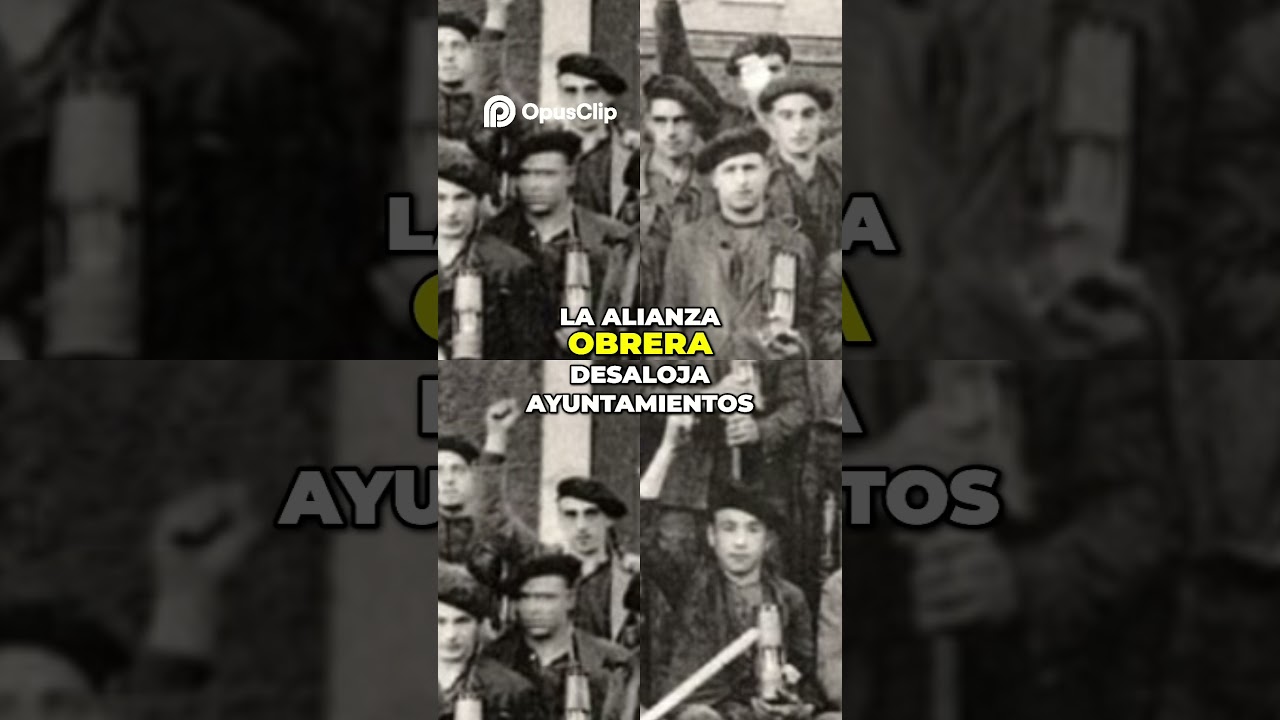 Asturias 1934  Anarquistas vs  Guardia Civil, ¡Revuelta Épica!