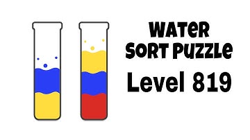 Water Sort Puzzle Level 819