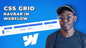 How to use CSS Grid in navbars on Webflow