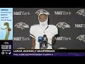Lamar Jackson on His Five Touchdown Game | Baltimore Ravens