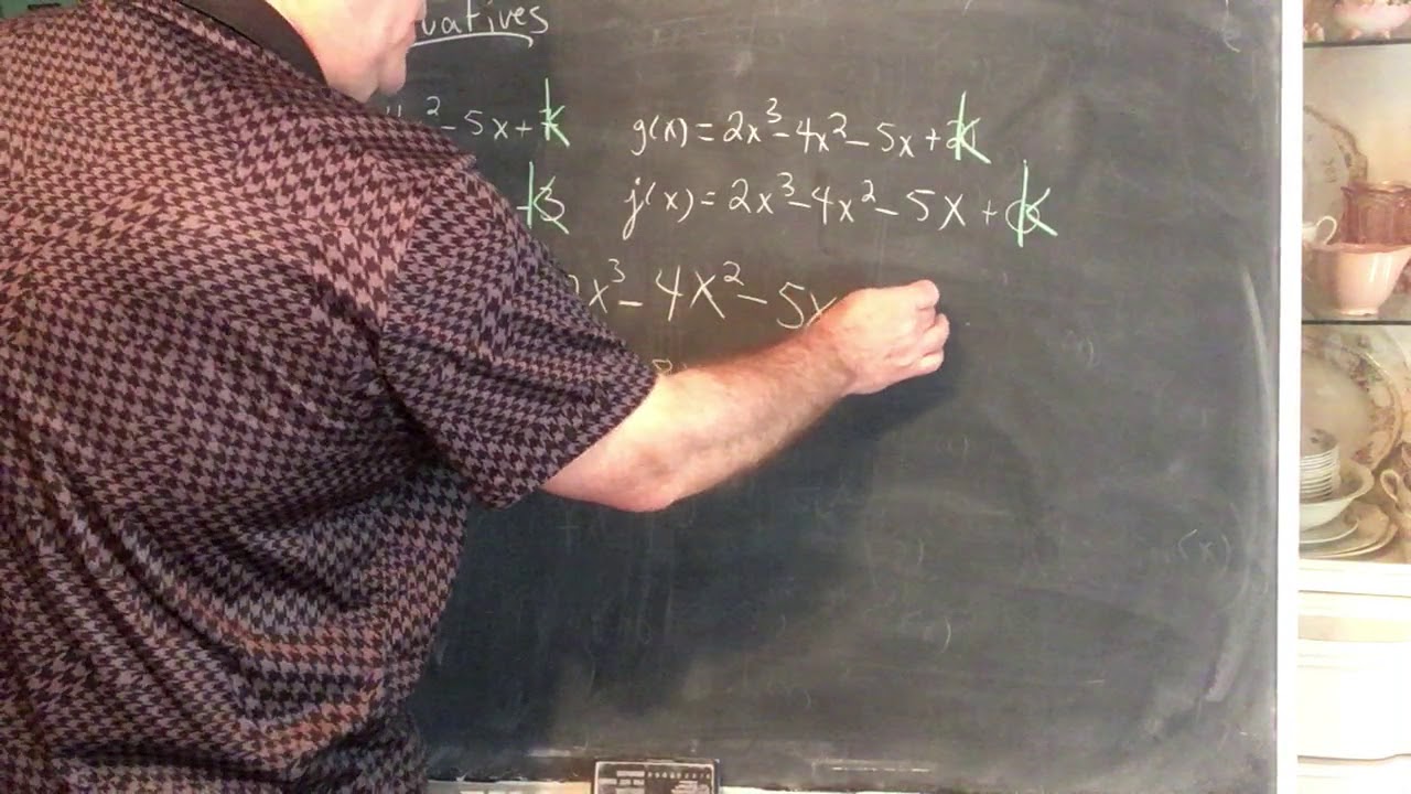 Calc I Antiderivatives II