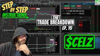 How I Trade Momentum Stocks | STEP BY STEP | $CELZ