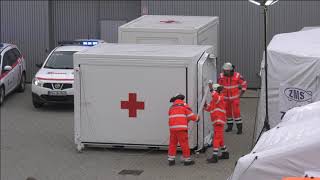 Zeppelin Mobile Systeme First Response Emergency Medical Station Compact Container System