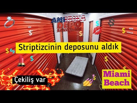 Striptizcinin deposunu aldık