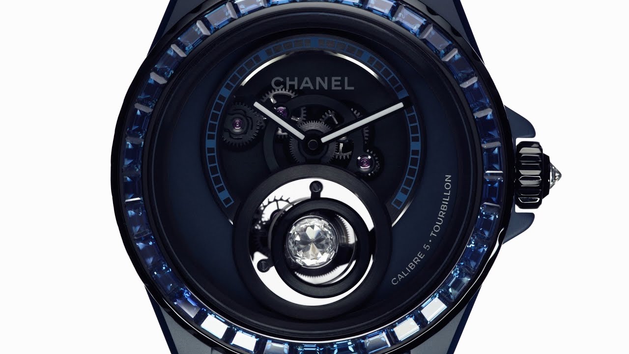 J12 BLEU Diamond Tourbillon — CHANEL Haute Horlogerie - YouTube